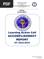 Lac Accomplishment Report 2022-2023