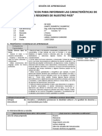 SESION QUINTO Elaboramos Tripticos para Informar Caracterisitcas Del Pais