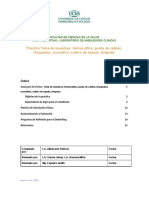 6 - Toma de Muestras - Hemocultivo, Punta de Catéter, Hisopados, Urocultivo, Cultivo de Esputo