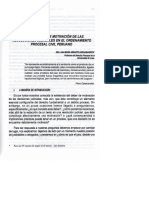 Sobre El Deber de Motivación de Las: Resoluciones Judiciales en El Ordenamiento Procesal Civil Peruano