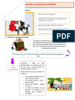 D3 A3 FICHA PS. Historia de La Creación de La Bandera.