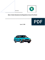 Motor Vehicle Standards and Regulations Around The World