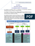 Medidas de Tendencia Central Y de Dispersión: 2da Sesion Geoestadistica Aplicada