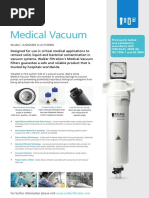 Walker Filtration Alpha Medical Vacuum Filter Datasheet