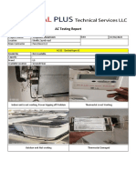 AC Testing Report - Caspaiou at Sheikh Zayed Road