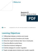 OB Session 5 Emotions Moods and Stress Management