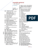 Numéro de Compte Comptable