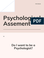 Psychological Assement Lab Week 2 2