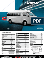 Foton Ficha Tecnica Vans View CS2 2022