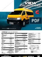 Foton Ficha Tecnica Vans View Cs2 Extended 2022