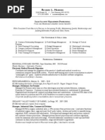 Richard Hawkins Resume