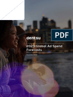 Dentsu 2023 Global Ad Spend Forecasts