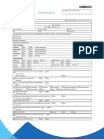 Formulario Anamnese
