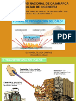 Calor y Temperatura - Propagaciòn Del Calor 2023-I - I. Civil (3º)