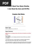 CSubP03 2v0 - Caspian Sub Rules