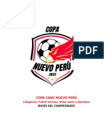 Bases Del Campeonato Nuevo Peru