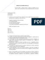 Exercício de Revisão para A G2