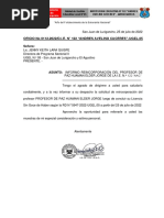 OFICIO No 0112-2022 - REINCORPORACIÓN DE PAZ