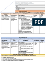 Formato de Planificacion Semana Del 8 Al 12 de Mayo 2023