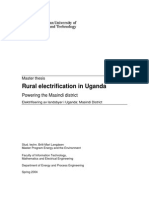 Rural Electrification in Uganda