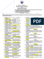 III Q4 EXAM Answer Key