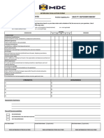 Interview Evaluation Form