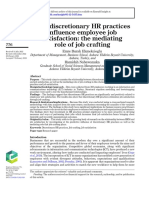 EI and Job Satisfaction