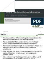 Lecture14 CE72.12Elasticity and 2D FEM Weak Formulation