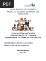 Proyecto Vacunacion de Mascotas