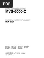 MVS-6000-C: Switcher Processor Pack