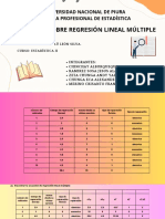 Regresión Lineal Múltiple