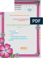 Año Del Bicentenario Del Peru: 200: Desarrollo de Emprendimiento Contabilidad Vi