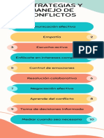 Infografía Decálogo Propósitos Año Nuevo Orgánico Divertido Multicolor