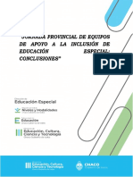 Conclusiones Jornada Provincial