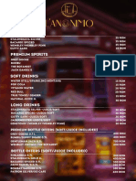 Menu L'anonimo