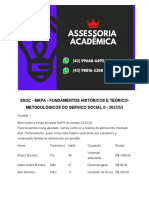 Ssoc - Mapa - Fundamentos Históricos e Teórico-Metodológicos Do Serviço Social II - 2023 53