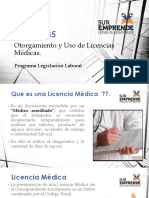 Clase 7 - LEY 20585 de Licencias Médicas