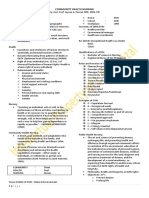 CHN Review Handout