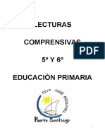 Lecturas Comprensivas 5o y 6o Educacion Primaria