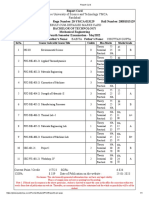 Report Card 4th Sem