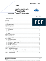 SMPTE - ST2022-1.2007 - Forward Error Correction For Real-Time Video Audio Transport Over IP Networks