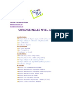 Curso de Ingles - Micro Shop - Nivel Alto (Em Espanhol)