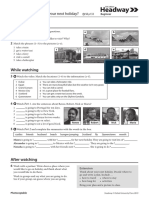 HW5e Beg Video Worksheet Unit 14