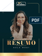 A Reunião Resumo Aula 001