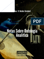 Notas Sobre Ontologia Analítica 