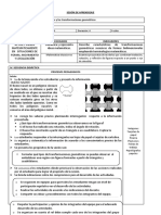 Sesion Aprendizaje Teselaciones y Tranformaciones Geométricas