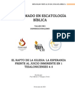 Escatología Rapto de La Iglesia