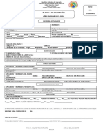 Planilla de Inscripción 2023-2024