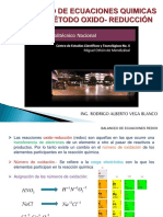 Bi Balanceo de Ecuaciones Por El Metodo Oxido - Reduccion