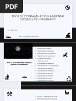 Vs Tipos de Contaminantes